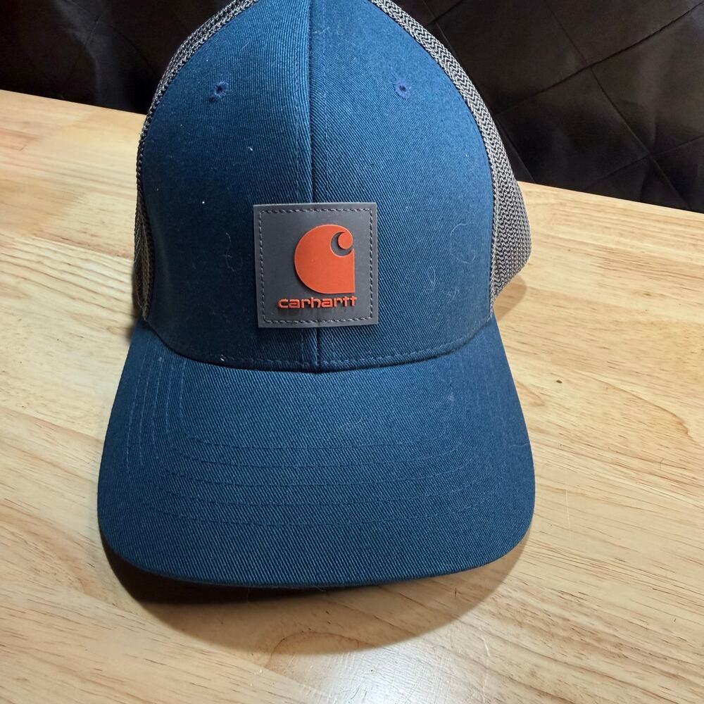 Carhartt Men's Rugged Flex Twill Logo Patch Trucker Hat